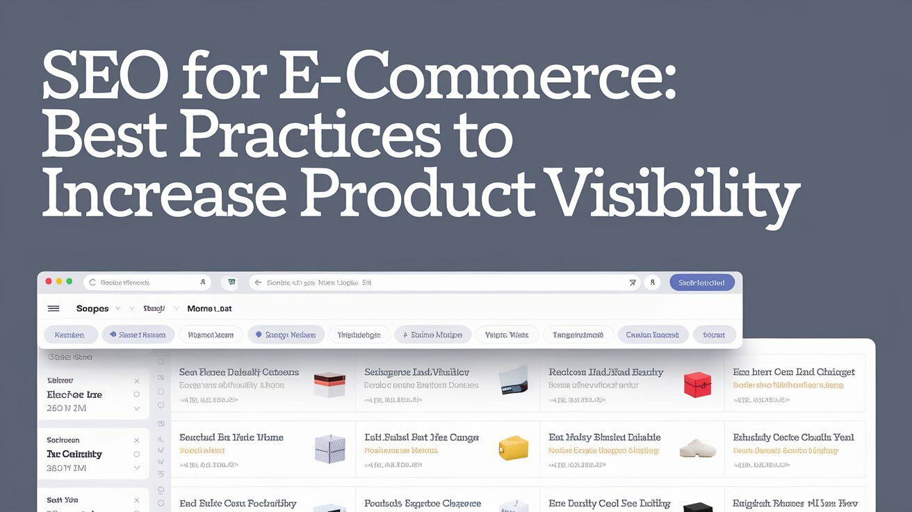 SEO for E-commerce: Best Practices to Increase Product Visibility